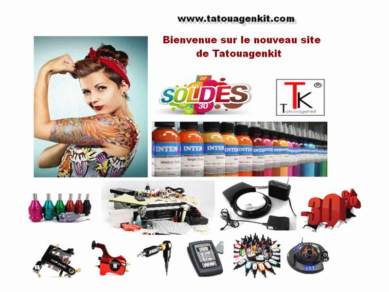 tatouagenkit encre tatouage  intenze pack couleurs